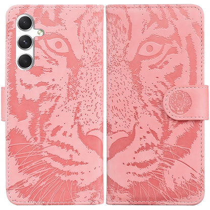 Tiger Embossing Pattern Flip Leather Phone Case