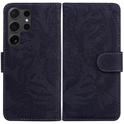Tiger Embossing Pattern Flip Leather Phone Case, For Samsung Galaxy S25 Ultra 5G, For Samsung Galaxy S24 FE 5G