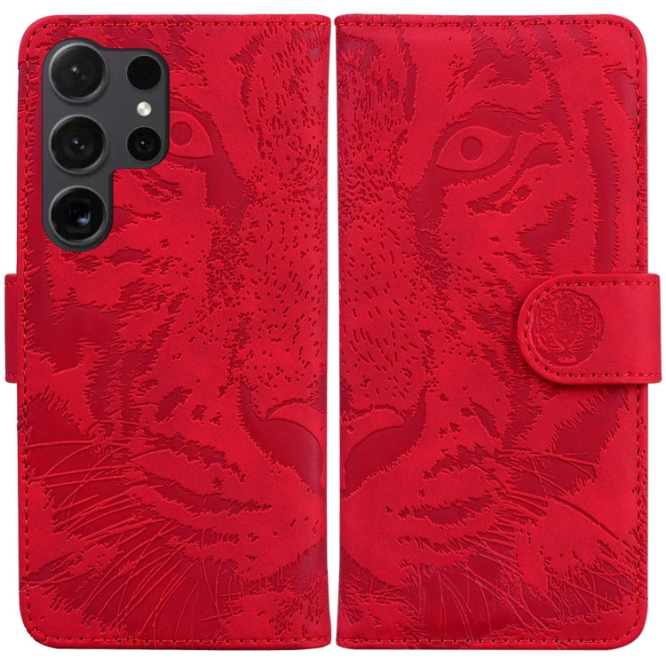 Tiger Embossing Pattern Flip Leather Phone Case