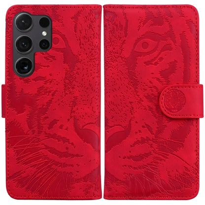 Tiger Embossing Pattern Flip Leather Phone Case