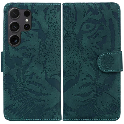 Tiger Embossing Pattern Flip Leather Phone Case
