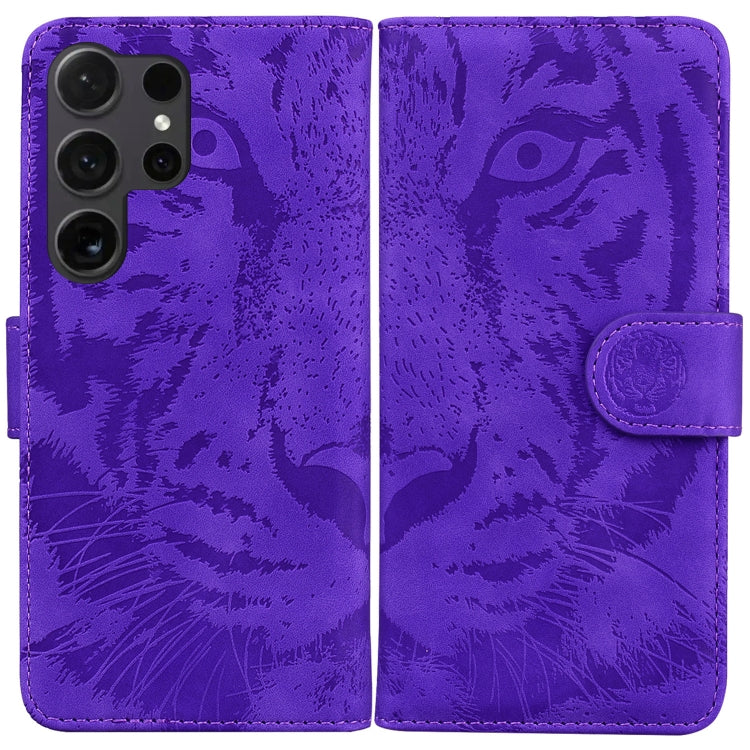 Tiger Embossing Pattern Flip Leather Phone Case