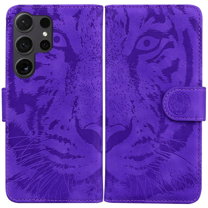 Tiger Embossing Pattern Flip Leather Phone Case