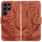 Tiger Embossing Pattern Flip Leather Phone Case, For Samsung Galaxy S25 Ultra 5G, For Samsung Galaxy S24 FE 5G