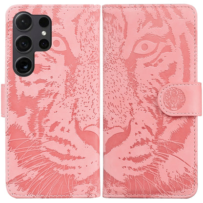 Tiger Embossing Pattern Flip Leather Phone Case
