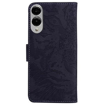 Tiger Embossing Pattern Flip Leather Phone Case