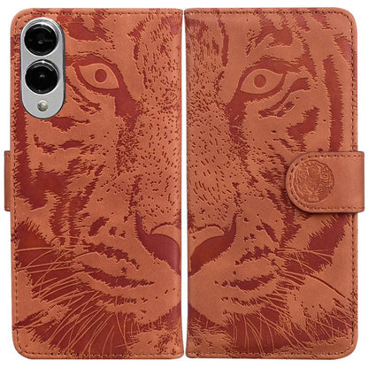 Tiger Embossing Pattern Flip Leather Phone Case