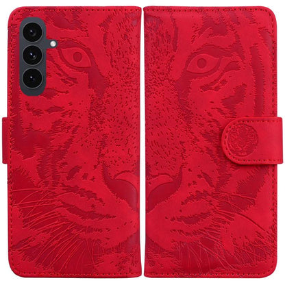Tiger Embossing Pattern Flip Leather Phone Case, For Samsung Galaxy S25 FE 5G, For Samsung Galaxy S25 Edge 5G, For Samsung Galaxy S25 5G, For Samsung Galaxy S25+ 5G
