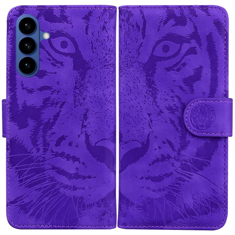 Tiger Embossing Pattern Flip Leather Phone Case, For Samsung Galaxy S26 Edge 5G, For Samsung Galaxy S26 Ultra 5G, For Samsung Galaxy S26 5G, For Samsung Galaxy S25 FE 5G