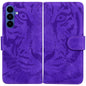 Tiger Embossing Pattern Flip Leather Phone Case, For Samsung Galaxy S26 Edge 5G, For Samsung Galaxy S26 Ultra 5G, For Samsung Galaxy S26 5G, For Samsung Galaxy S25 FE 5G