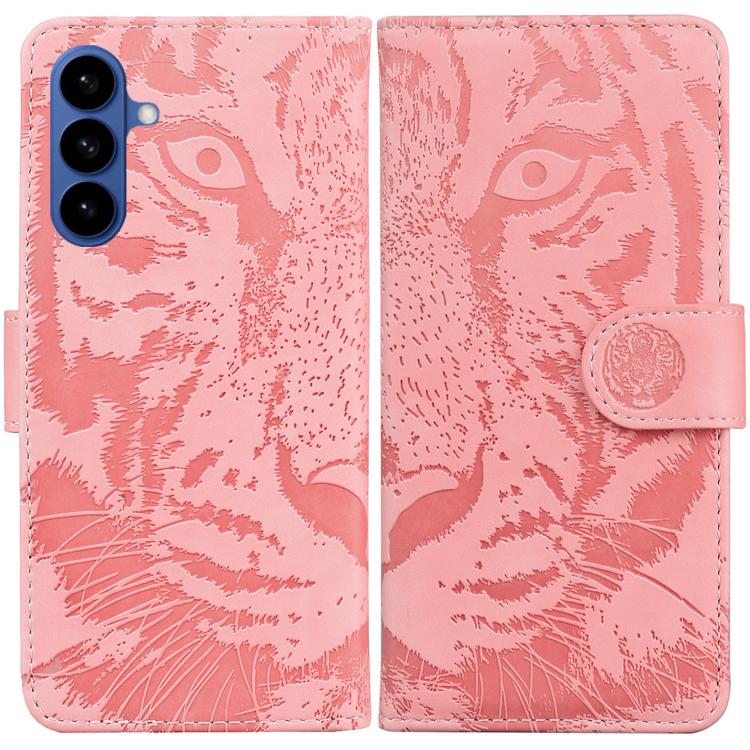 Tiger Embossing Pattern Flip Leather Phone Case, For Samsung Galaxy S26 Edge 5G, For Samsung Galaxy S26 Ultra 5G, For Samsung Galaxy S26 5G, For Samsung Galaxy S25 FE 5G