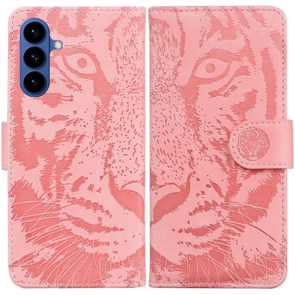 Tiger Embossing Pattern Flip Leather Phone Case, For Samsung Galaxy S26 Edge 5G, For Samsung Galaxy S26 Ultra 5G, For Samsung Galaxy S26 5G, For Samsung Galaxy S25 FE 5G