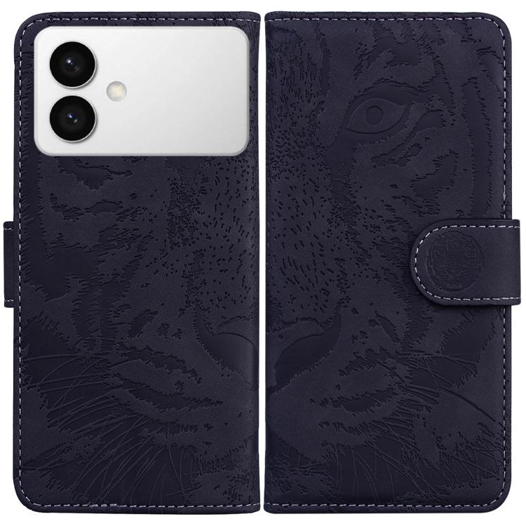 Tiger Embossing Pattern Flip Leather Phone Case, For Samsung Galaxy S26 Edge 5G, For Samsung Galaxy S26 Ultra 5G, For Samsung Galaxy S26 5G, For Samsung Galaxy S25 FE 5G
