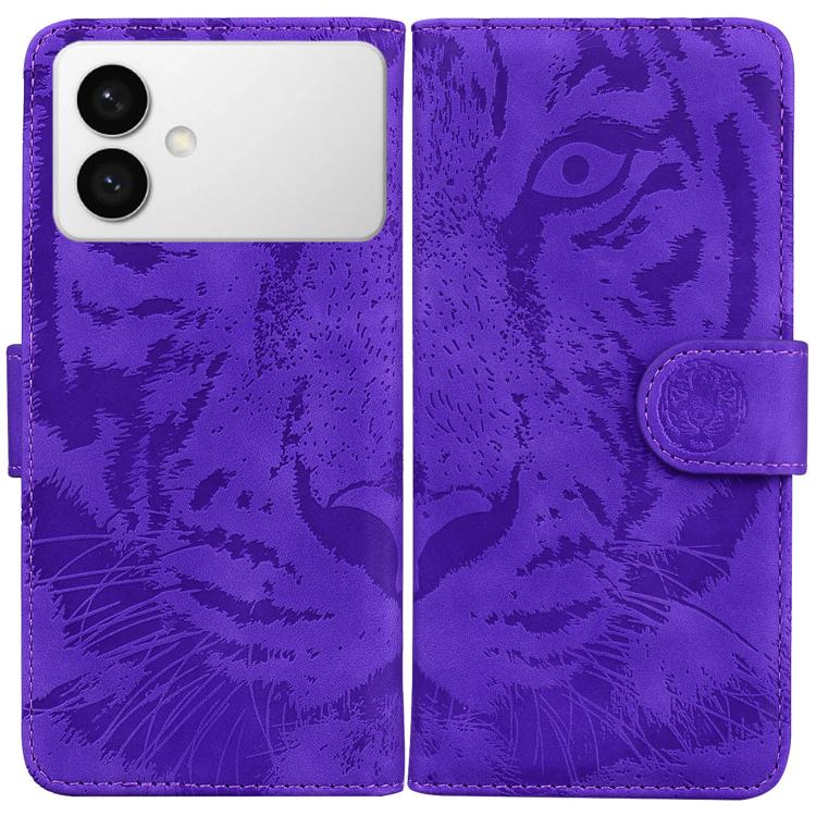 Tiger Embossing Pattern Flip Leather Phone Case, For Samsung Galaxy S26+ 5G, For Samsung Galaxy S26 Edge 5G, For Samsung Galaxy S26 Ultra 5G, For Samsung Galaxy S26 5G