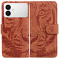 Tiger Embossing Pattern Flip Leather Phone Case, For Samsung Galaxy S26+ 5G, For Samsung Galaxy S26 Edge 5G, For Samsung Galaxy S26 Ultra 5G, For Samsung Galaxy S26 5G
