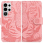 Tiger Embossing Pattern Flip Leather Phone Case, For Samsung Galaxy S26 Edge 5G, For Samsung Galaxy S26 Ultra 5G, For Samsung Galaxy S26 5G, For Samsung Galaxy S25 FE 5G