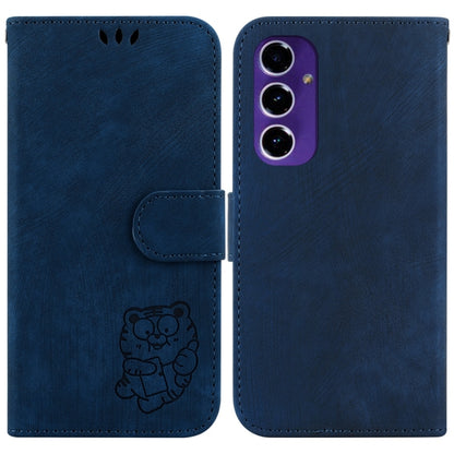 Little Tiger Embossed Leather Phone Case