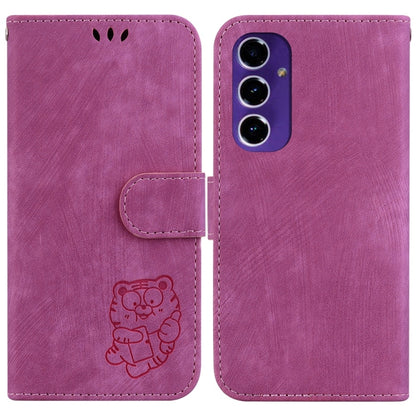 Little Tiger Embossed Leather Phone Case