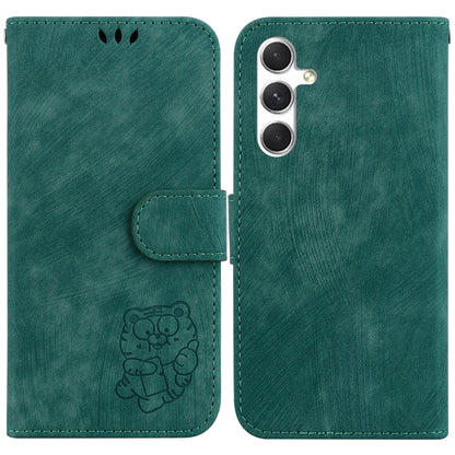 Little Tiger Embossed Leather Phone Case