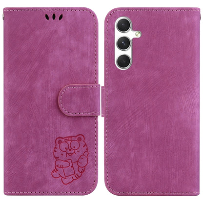 Little Tiger Embossed Leather Phone Case