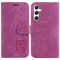 Little Tiger Embossed Leather Phone Case, For Samsung Galaxy S25 FE 5G, For Samsung Galaxy S25 Edge 5G, For Samsung Galaxy S25 5G, For Samsung Galaxy S25+ 5G