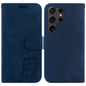 Little Tiger Embossed Leather Phone Case, For Samsung Galaxy S25 Ultra 5G, For Samsung Galaxy S24 FE 5G