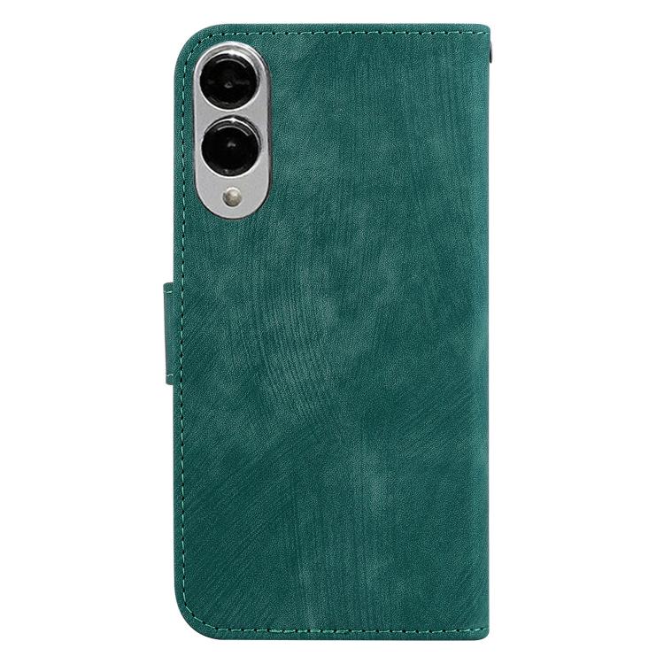 Little Tiger Embossed Leather Phone Case