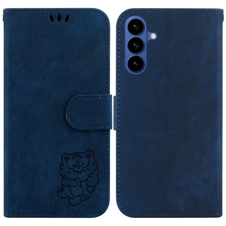 Little Tiger Embossed Leather Phone Case, For Samsung Galaxy S26 Edge 5G, For Samsung Galaxy S26 Ultra 5G, For Samsung Galaxy S26 5G, For Samsung Galaxy S25 FE 5G
