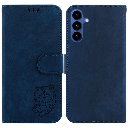 Little Tiger Embossed Leather Phone Case, For Samsung Galaxy S26 Edge 5G, For Samsung Galaxy S26 Ultra 5G, For Samsung Galaxy S26 5G, For Samsung Galaxy S25 FE 5G