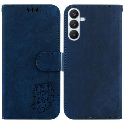 Little Tiger Embossed Leather Phone Case, For Samsung Galaxy S26+ 5G, For Samsung Galaxy S26 Edge 5G, For Samsung Galaxy S26 Ultra 5G, For Samsung Galaxy S26 5G