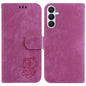 Little Tiger Embossed Leather Phone Case, For Samsung Galaxy S26+ 5G, For Samsung Galaxy S26 Edge 5G, For Samsung Galaxy S26 Ultra 5G, For Samsung Galaxy S26 5G