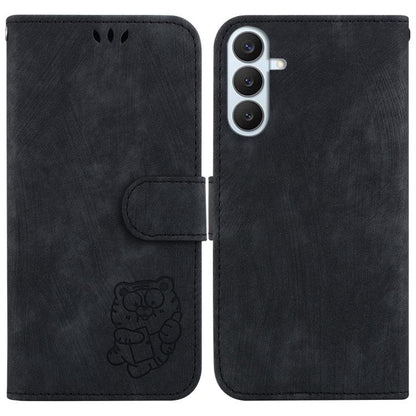 Little Tiger Embossed Leather Phone Case, For Samsung Galaxy S26+ 5G, For Samsung Galaxy S26 Edge 5G, For Samsung Galaxy S26 Ultra 5G, For Samsung Galaxy S26 5G
