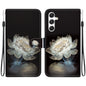 Crystal Texture Colored Drawing Leather Phone Case, For Samsung Galaxy S25 5G, For Samsung Galaxy S25+ 5G