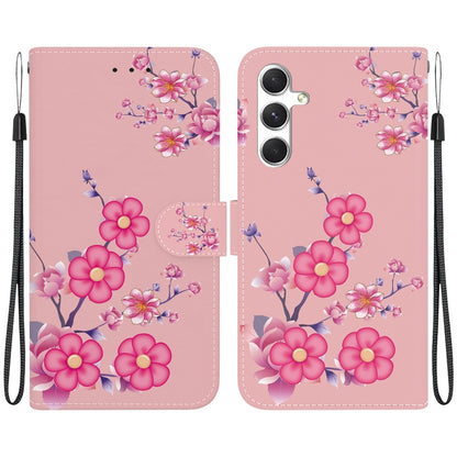Crystal Texture Colored Drawing Leather Phone Case, For Samsung Galaxy S25+ 5G, For Samsung Galaxy S25 Ultra 5G
