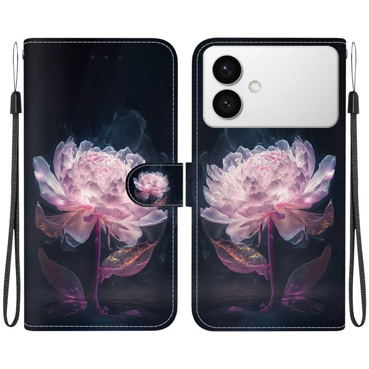 Crystal Texture Colored Drawing Leather Phone Case, For Samsung Galaxy S26+ 5G, For Samsung Galaxy S26 Edge 5G