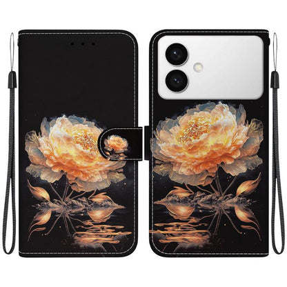 Crystal Texture Colored Drawing Leather Phone Case, For Samsung Galaxy S26+ 5G, For Samsung Galaxy S26 Edge 5G