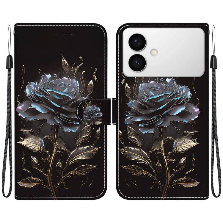 Crystal Texture Colored Drawing Leather Phone Case, For Samsung Galaxy S26+ 5G, For Samsung Galaxy S26 Edge 5G