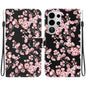 Crystal Texture Colored Drawing Leather Phone Case