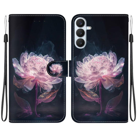 Crystal Texture Colored Drawing Leather Phone Case, For Samsung Galaxy S26+ 5G, For Samsung Galaxy S26 Edge 5G
