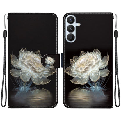 Crystal Texture Colored Drawing Leather Phone Case, For Galaxy S26 FE 5G, For Samsung Galaxy S26+ 5G