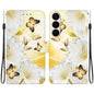 Crystal Texture Colored Drawing Leather Phone Case, For Galaxy S26 FE 5G, For Samsung Galaxy S26+ 5G
