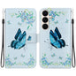 Crystal Texture Colored Drawing Leather Phone Case, For Galaxy S26 FE 5G, For Samsung Galaxy S26+ 5G
