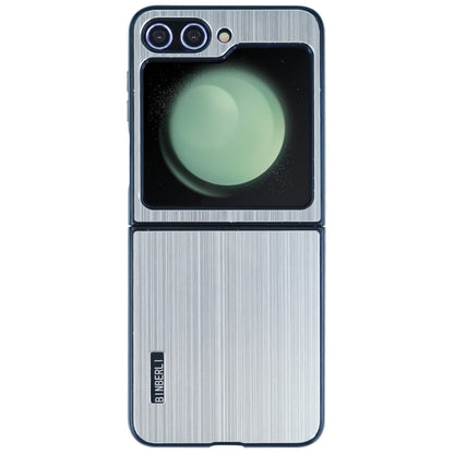 PC Hybrid Aluminum Alloy Brushed Shockproof Phone Case, For Samsung Galaxy Z Flip6 / Flip7 FE, For Samsung Galaxy Z Fold6, For Samsung Galaxy Z Fold5, For Samsung Galaxy Z Flip5, For Samsung Galaxy Z Fold4, For Samsung Galaxy Z Flip4