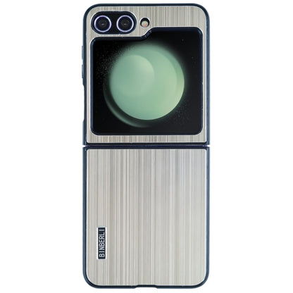 PC Hybrid Aluminum Alloy Brushed Shockproof Phone Case, For Samsung Galaxy Z Flip6 / Flip7 FE, For Samsung Galaxy Z Fold6, For Samsung Galaxy Z Fold5, For Samsung Galaxy Z Flip5, For Samsung Galaxy Z Fold4, For Samsung Galaxy Z Flip4