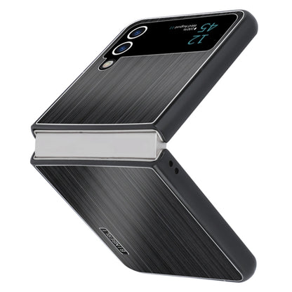 PC Hybrid Aluminum Alloy Brushed Shockproof Phone Case, For Samsung Galaxy Z Flip6 / Flip7 FE, For Samsung Galaxy Z Fold6, For Samsung Galaxy Z Fold5, For Samsung Galaxy Z Flip5, For Samsung Galaxy Z Fold4, For Samsung Galaxy Z Flip4