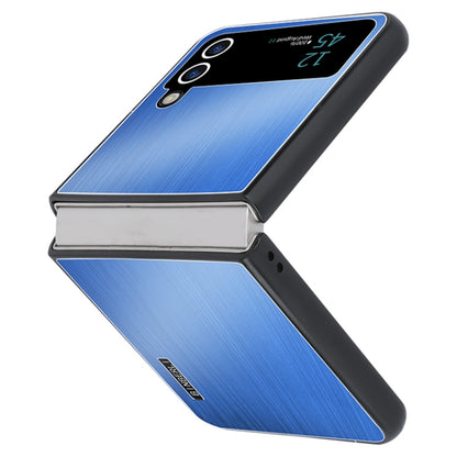 PC Hybrid Aluminum Alloy Brushed Shockproof Phone Case, For Samsung Galaxy Z Flip6 / Flip7 FE, For Samsung Galaxy Z Fold6, For Samsung Galaxy Z Fold5, For Samsung Galaxy Z Flip5, For Samsung Galaxy Z Fold4, For Samsung Galaxy Z Flip4