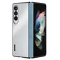 PC Hybrid Aluminum Alloy Brushed Shockproof Phone Case, For Samsung Galaxy Z Flip3, For Samsung Galaxy Z Fold3