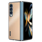 PC Hybrid Aluminum Alloy Brushed Shockproof Phone Case, For Samsung Galaxy Z Flip6 / Flip7 FE, For Samsung Galaxy Z Fold6, For Samsung Galaxy Z Fold5, For Samsung Galaxy Z Flip5, For Samsung Galaxy Z Fold4, For Samsung Galaxy Z Flip4