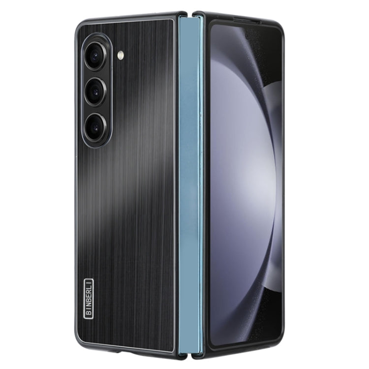 PC Hybrid Aluminum Alloy Brushed Shockproof Phone Case, For Samsung Galaxy Z Flip6 / Flip7 FE, For Samsung Galaxy Z Fold6, For Samsung Galaxy Z Fold5, For Samsung Galaxy Z Flip5, For Samsung Galaxy Z Fold4, For Samsung Galaxy Z Flip4