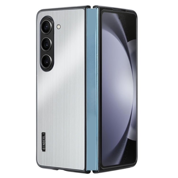 PC Hybrid Aluminum Alloy Brushed Shockproof Phone Case, For Samsung Galaxy Z Flip6 / Flip7 FE, For Samsung Galaxy Z Fold6, For Samsung Galaxy Z Fold5, For Samsung Galaxy Z Flip5, For Samsung Galaxy Z Fold4, For Samsung Galaxy Z Flip4